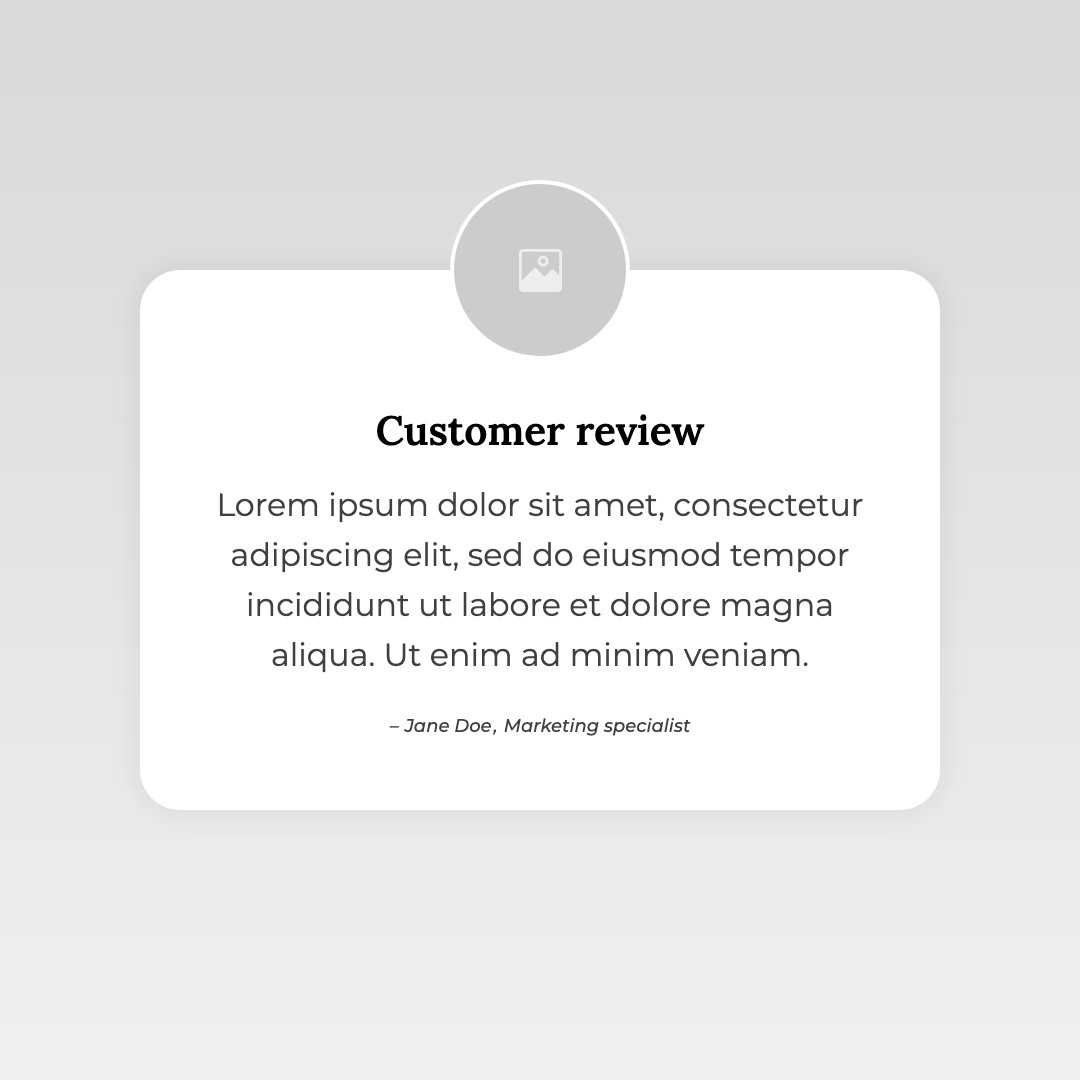 Review Template